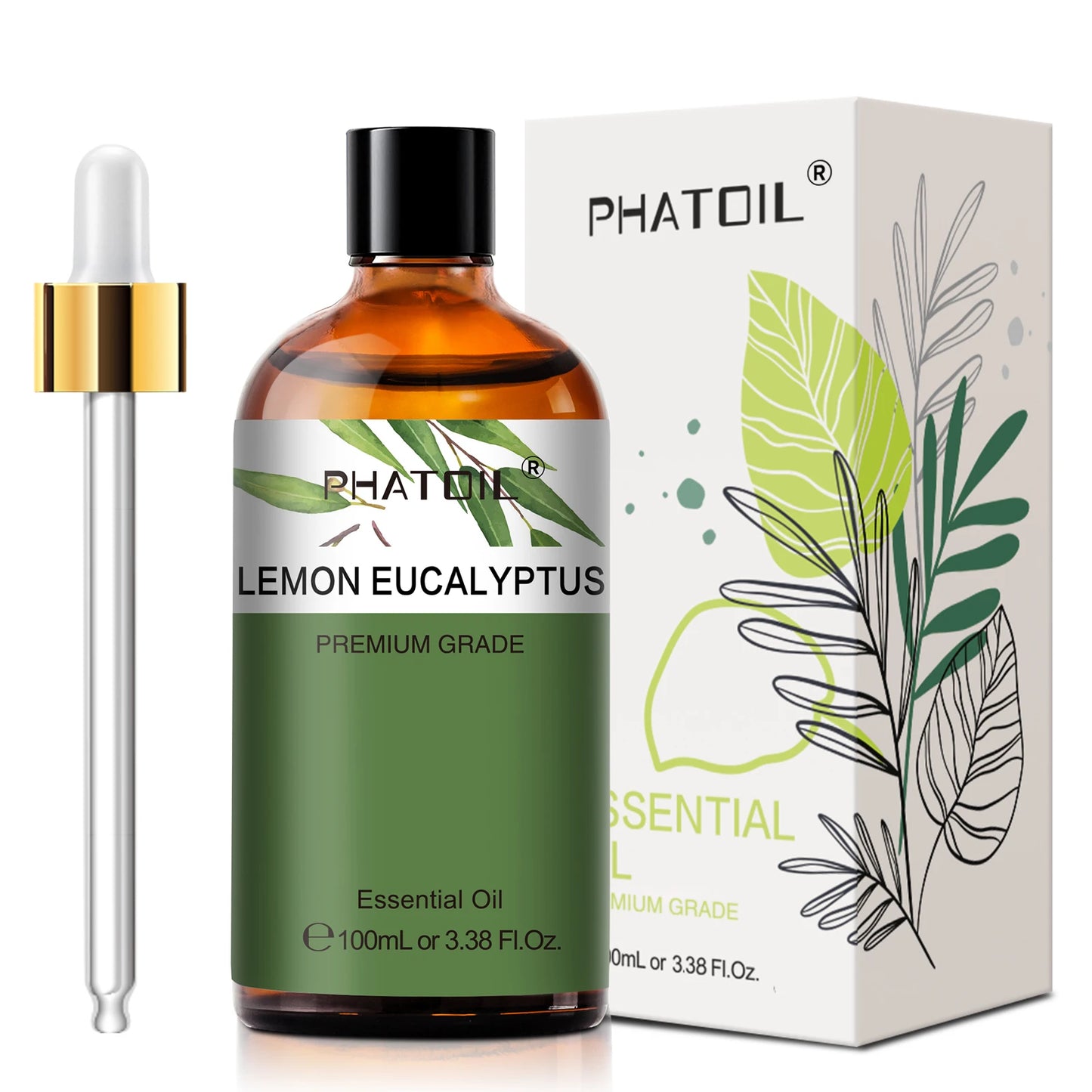 100ML Eucalyptus Rose Essential Oils Lavender Indian Sandalwood Bergamot Cinnamon Lemongrass Essential Oils for Skin