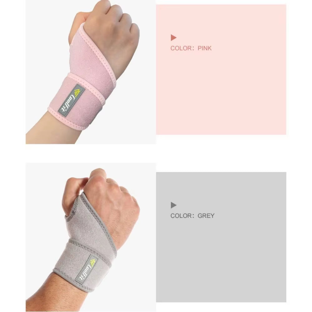 Unisex Wrist Guard Band Brace Support Carpal Tunnel Sprains Strain Gym Strap Sports Pain Relief Wrap Bandage Protective Gear