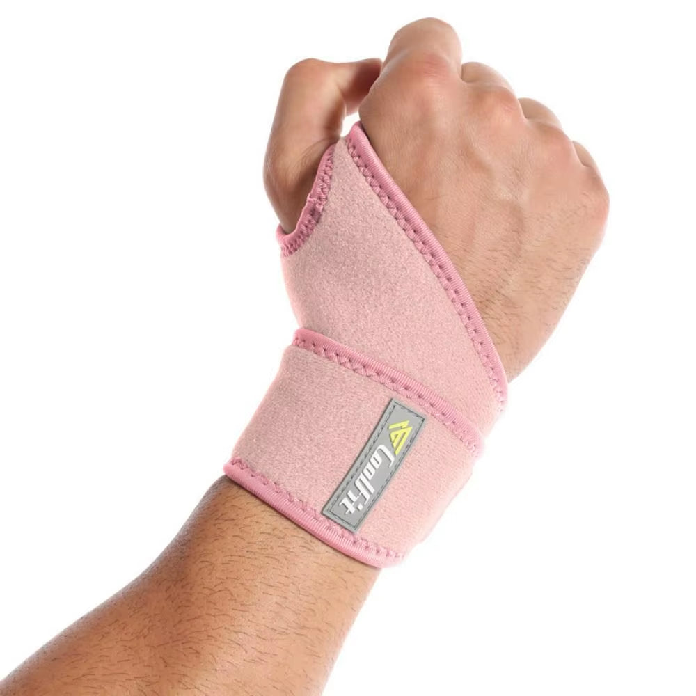 Unisex Wrist Guard Band Brace Support Carpal Tunnel Sprains Strain Gym Strap Sports Pain Relief Wrap Bandage Protective Gear