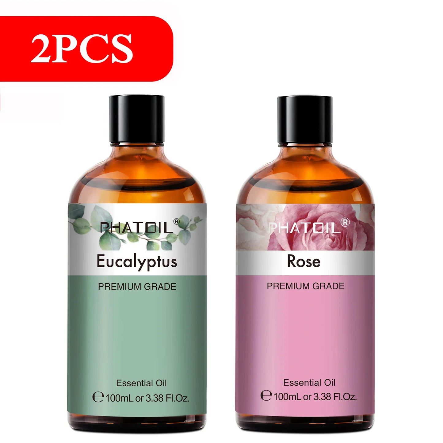100ML Eucalyptus Rose Essential Oils Lavender Indian Sandalwood Bergamot Cinnamon Lemongrass Essential Oils for Skin