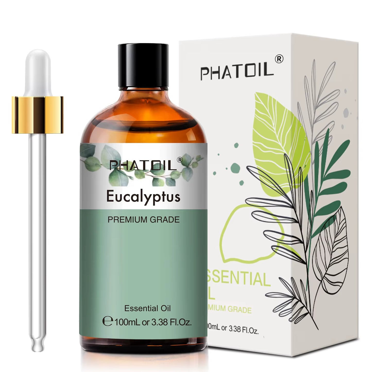 100ML Eucalyptus Rose Essential Oils Lavender Indian Sandalwood Bergamot Cinnamon Lemongrass Essential Oils for Skin