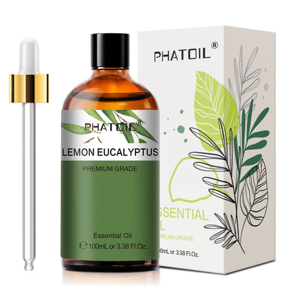 100ML Eucalyptus Rose Essential Oils Lavender Indian Sandalwood Bergamot Cinnamon Lemongrass Essential Oils for Skin