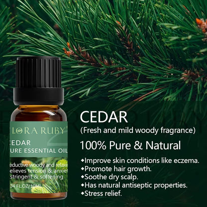 36 Essential Oils Aromatherapy-Essential Oils-100% Natural Essential Oils-Perfect for Diffuser,Humidifier,Aromatherapy Massage